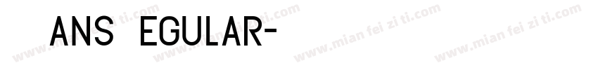 SKFSans Regular字体转换
